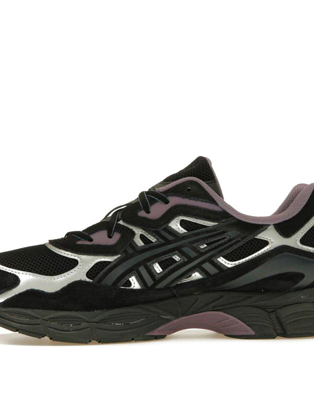 ASICS Gel-NYC Black Purple Graphite Grey
