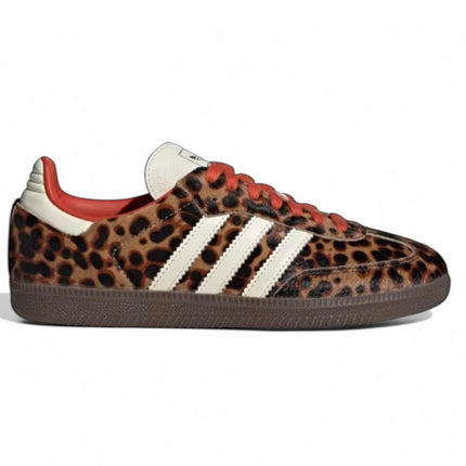 Adidas Samba OG Preloved Red Leopard