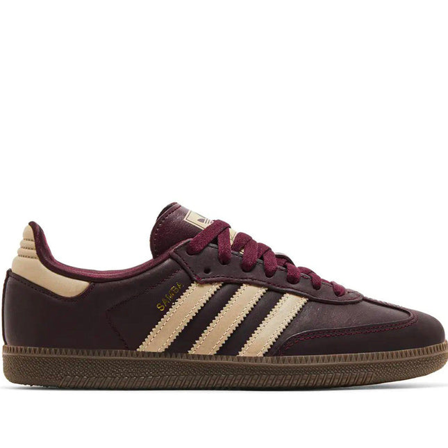 adidas Samba OG Maroon Crystal Sand (W)