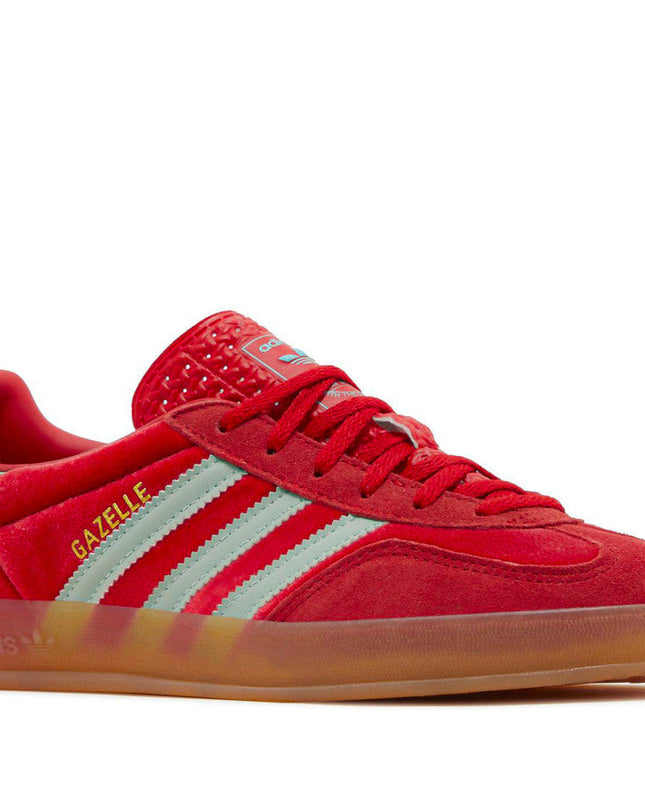 adidas Gazelle Indoor Better Scarlet Hazy Green (W)