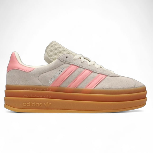 Adidas Gazelle Bold Beige / Pink