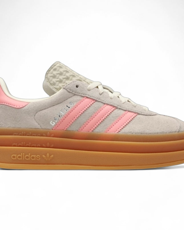 Adidas Gazelle Bold Beige / Pink