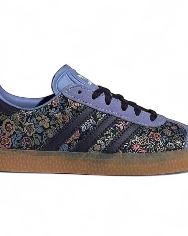Adidas Gazelle Liberty London Floral Embroidery Purple