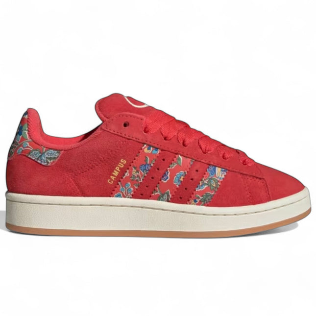 Adidas Campus 00s Liberty London Floral Embroidery Red
