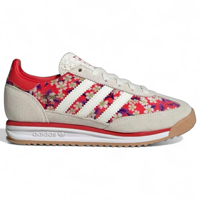 adidas SL 72 RS Liberty London Floral Off White Red