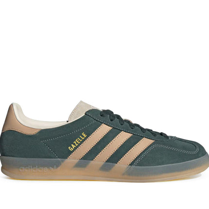 adidas Gazelle Indoor Shadow Green Warm Sandstone