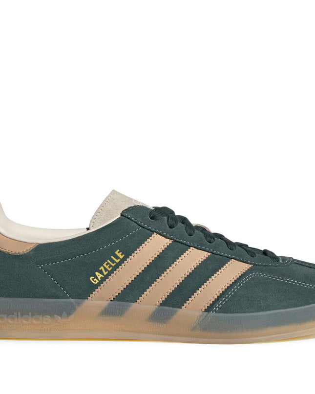 adidas Gazelle Indoor Shadow Green Warm Sandstone