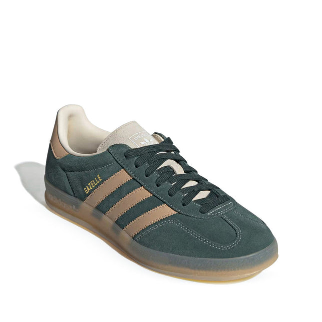 adidas Gazelle Indoor Shadow Green Warm Sandstone