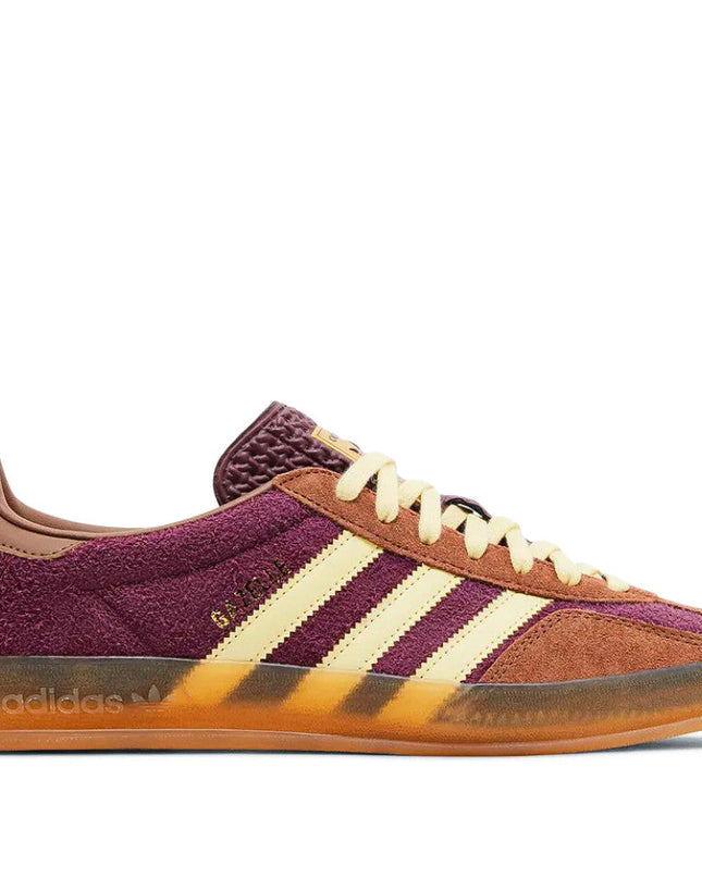 adidas Gazelle Indoor Maroon Almost Yellow