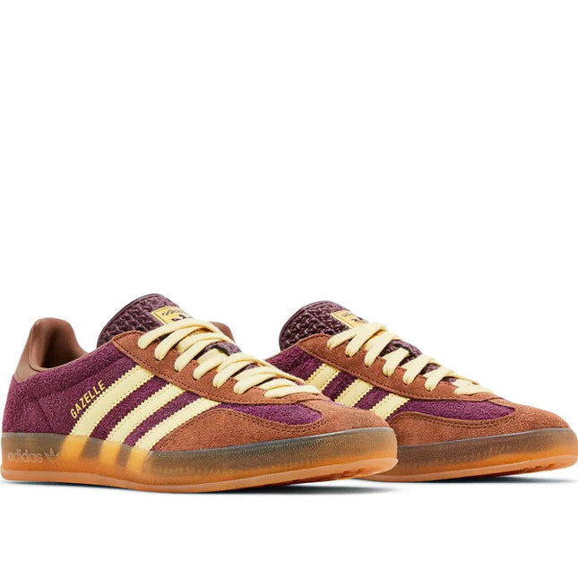 adidas Gazelle Indoor Maroon Almost Yellow