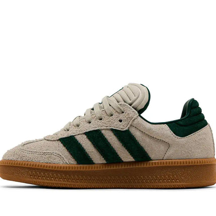 adidas Samba XLG Putty Grey Collegiate Green