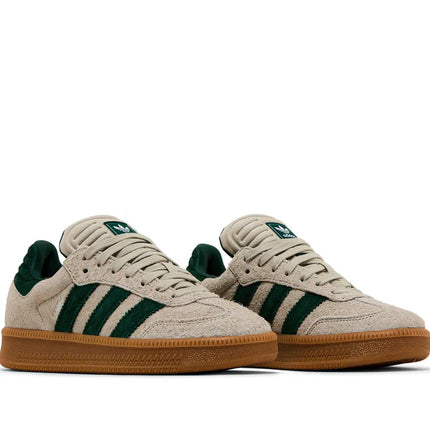 adidas Samba XLG Putty Grey Collegiate Green