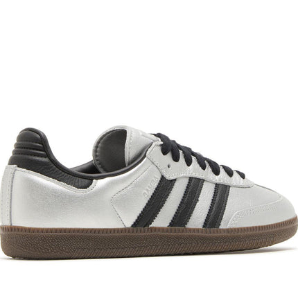 adidas Samba OG Silver Metallic Black Gum (W)