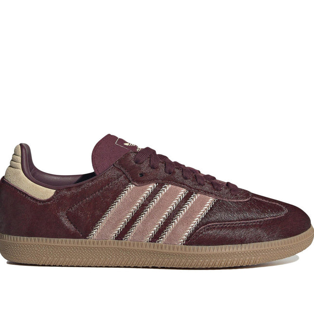 adidas Samba OG Maroon Sand Strata Pony (W)