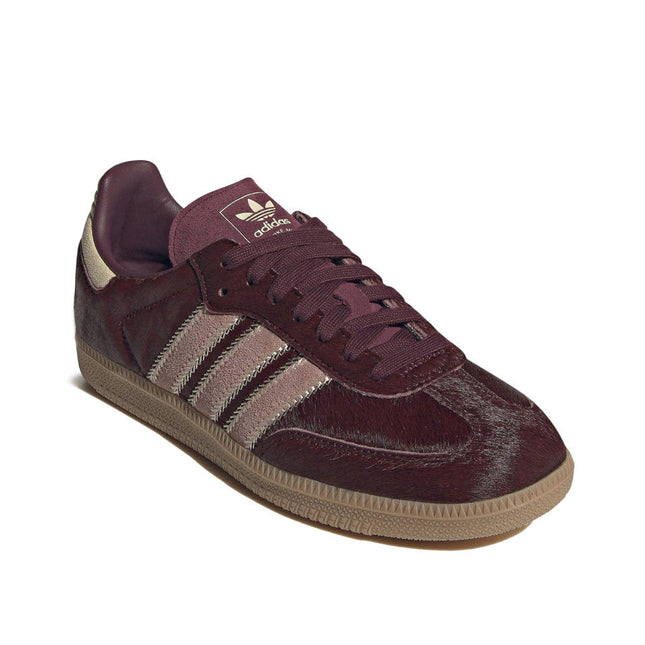 adidas Samba OG Maroon Sand Strata Pony (W)