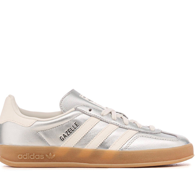 adidas Gazelle Indoor Silver Metallic Core White