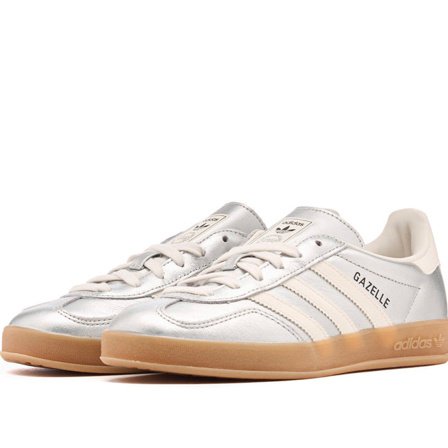 adidas Gazelle Indoor Silver Metallic Core White