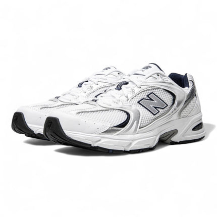New Balance 530 White Silver Metallic