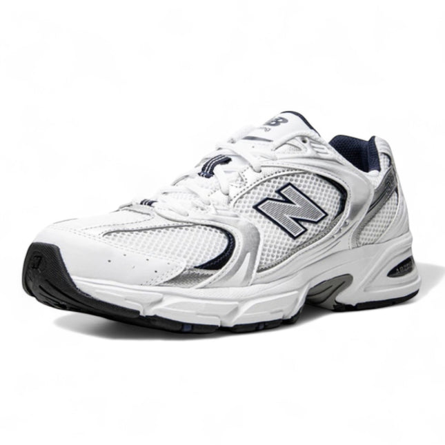 New Balance 530 White Silver Metallic