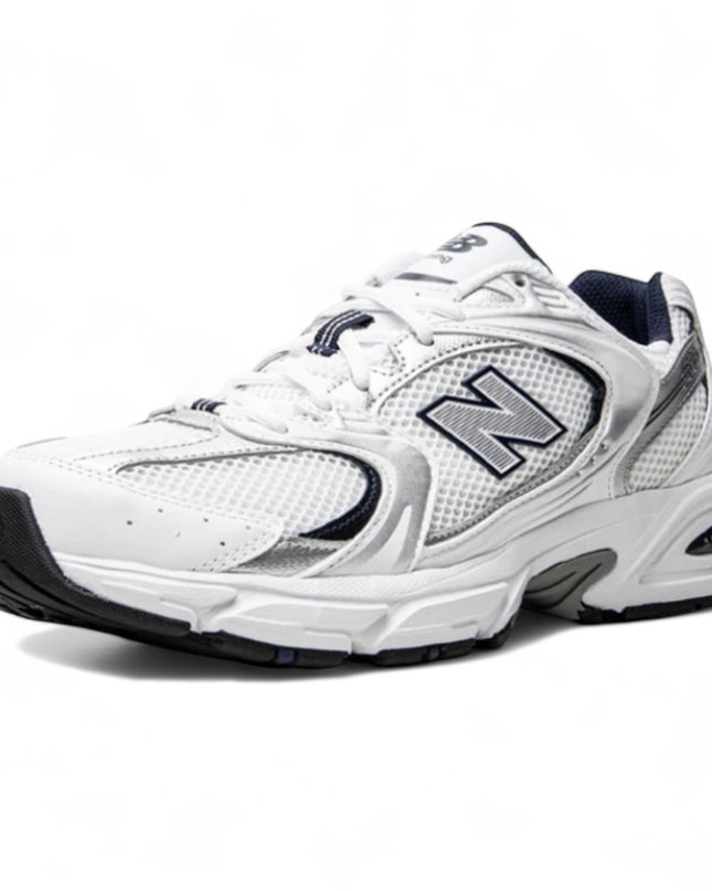 New Balance 530 White Silver Metallic