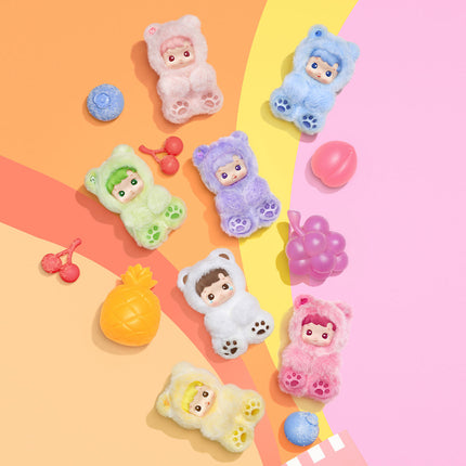 Pop Mart HACIPUPU Gummy Bear Series Vinyl Plush Pendant Blind Box