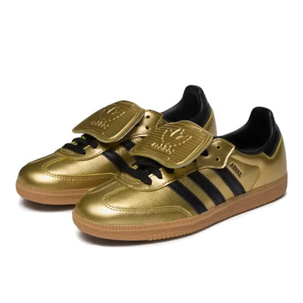 Adidas Samba LT Gold Metallic Black Gum