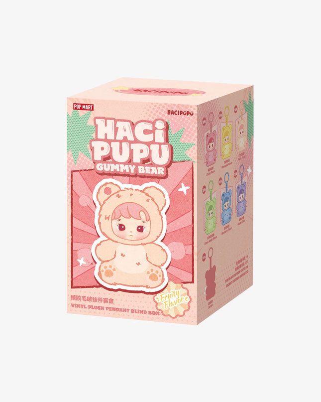 Pop Mart HACIPUPU Gummy Bear Series Vinyl Plush Pendant Blind Box