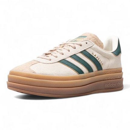 Adidas Gazelle Bold Magic Beige Collegiate Green